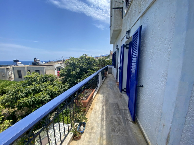 TWO BEDROOM APARTMENT WITH SEA VIEWS FOR SALE IN KALO CHORIO, LASITHI