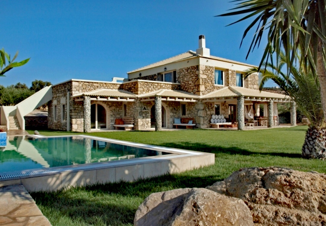 LUXURIOUS STONE VILLA FOR SALE IN PITSIDIA, CRETE Crete Homes Crete